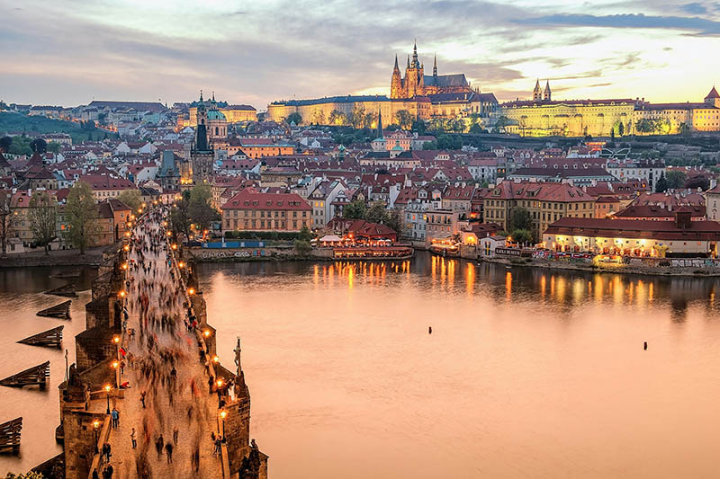 The city of Prague